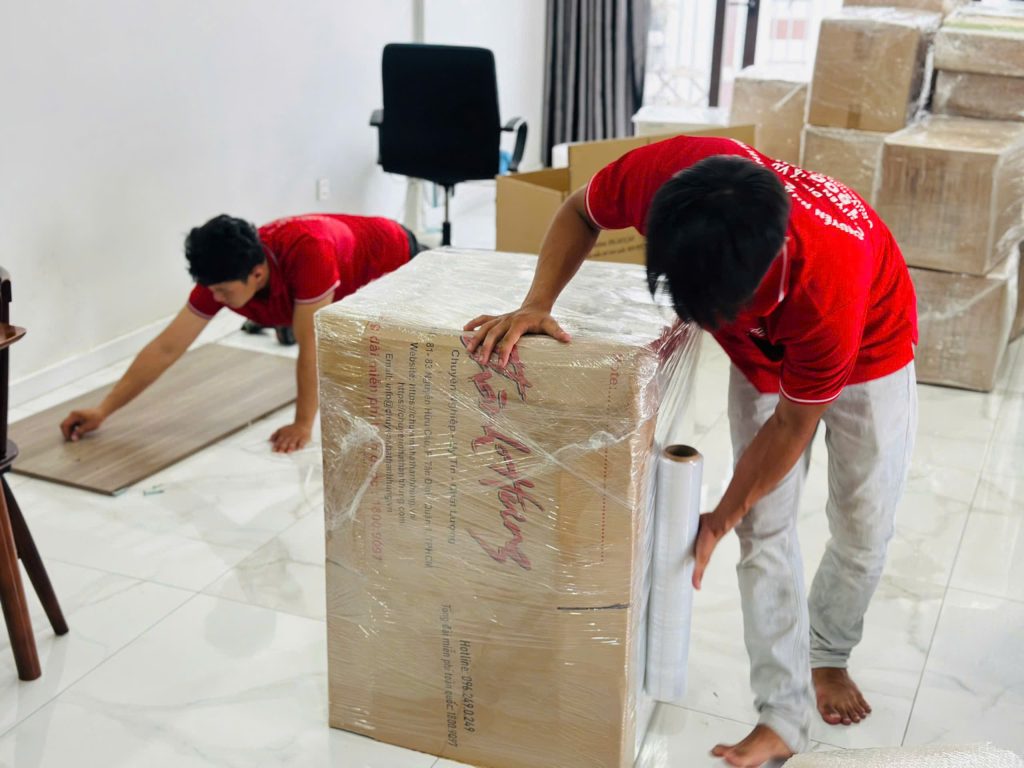 Bao bọc, đóng gói vận chuyển căn hộ mini